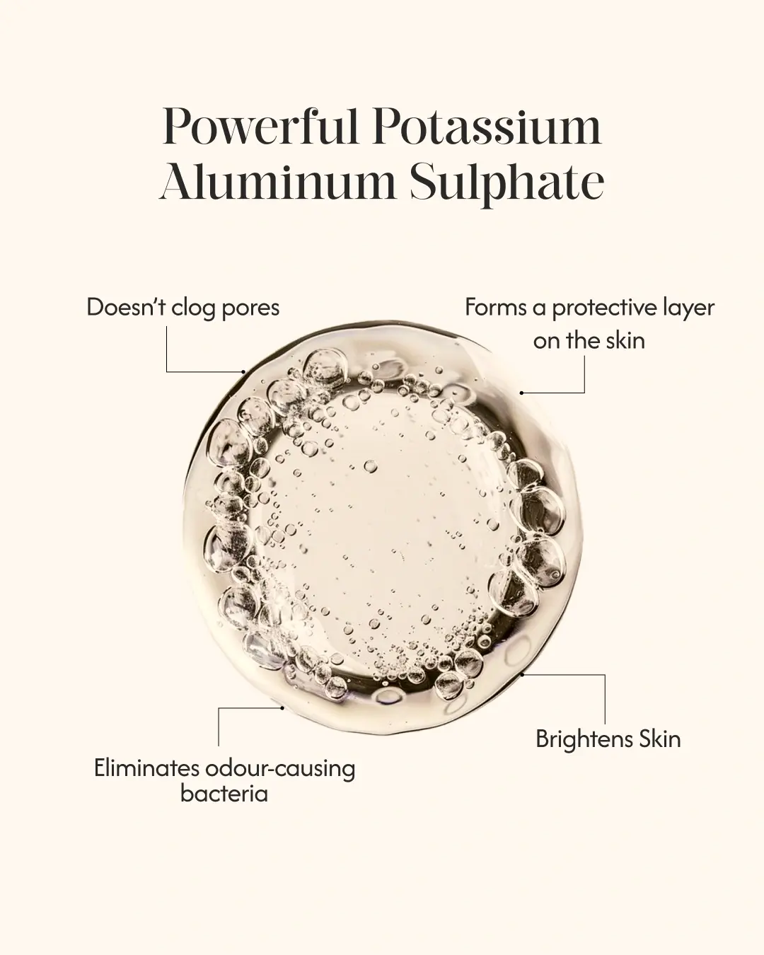 Alum Infused Crystal Roll-On Stick - Charcoal - Image 3